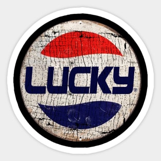 LUCKY or PEPSI Sticker